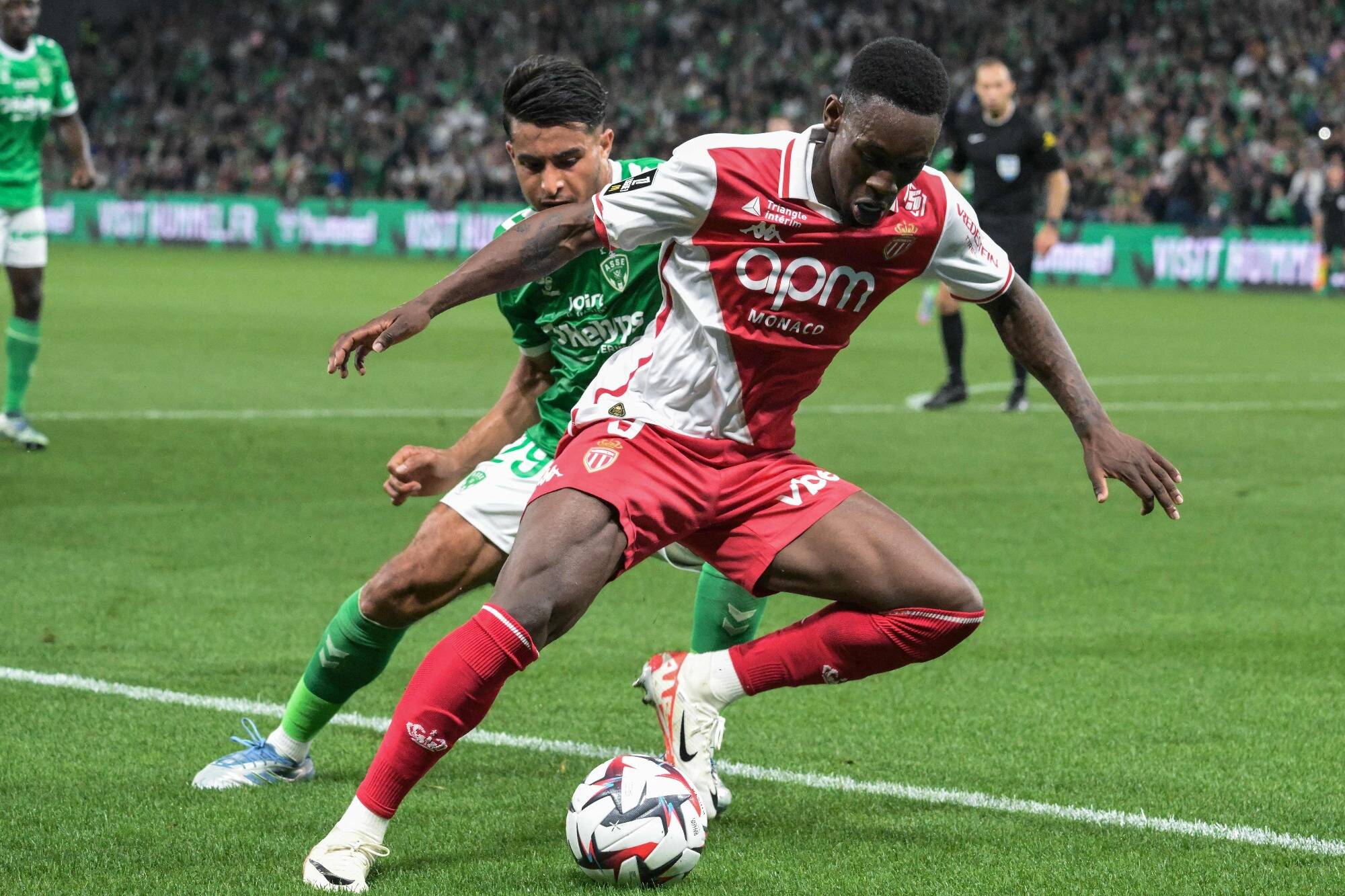Saint-Etienne-AS Monaco: les notes des joueurs monégasques