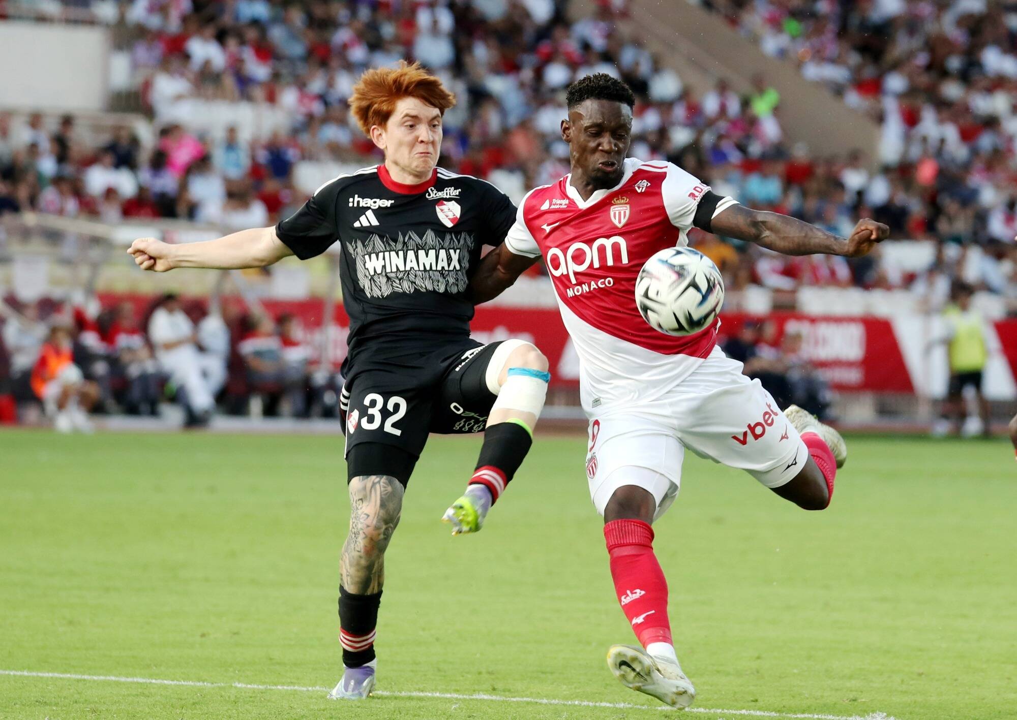 Balogun, un neuf qui pique... les notes des joueurs de l'AS Monaco après leur victoire contre Strasbourg