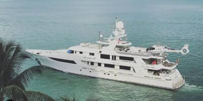 L'impressionnant yacht du propriétaire d'une célèbre équipe de NBA au mouillage sur la Côte d'Azur