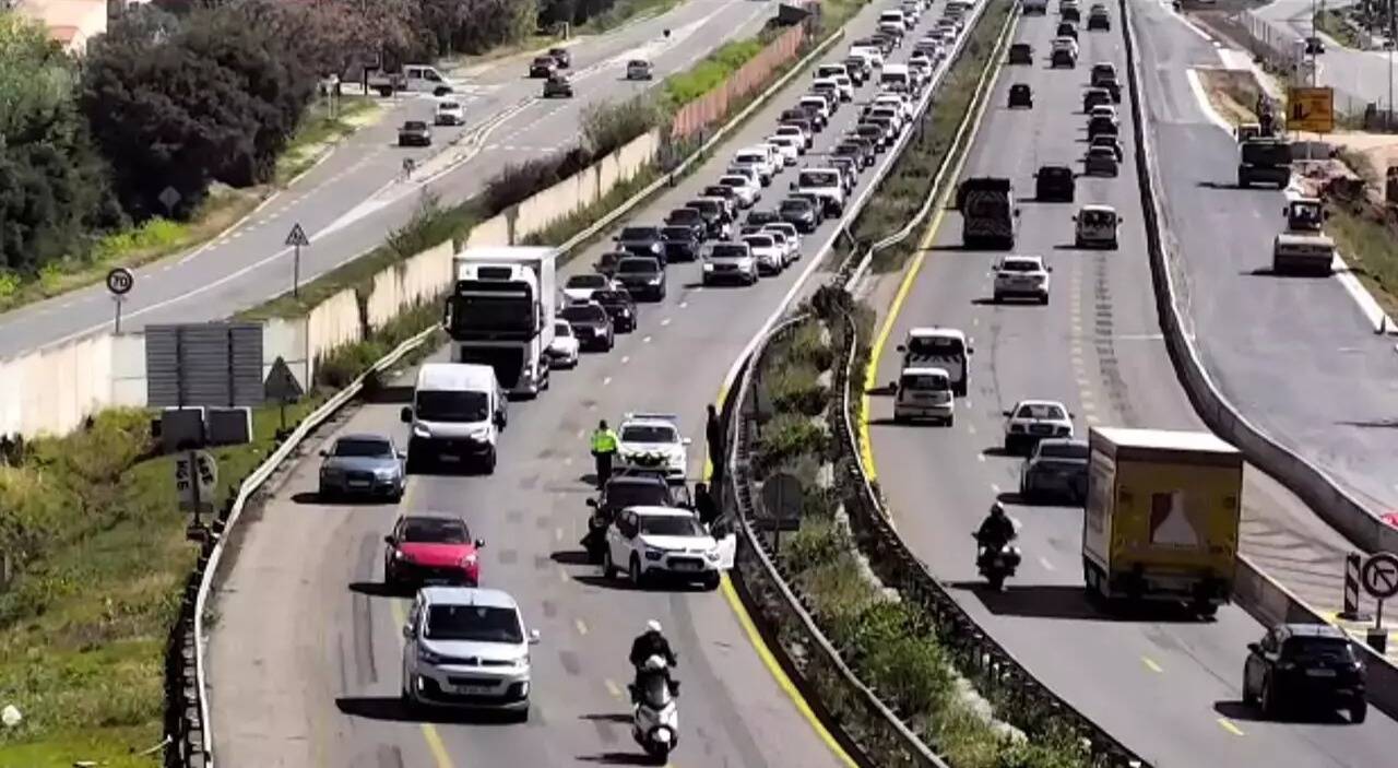 Deux accidents à 1 heure d'intervalle provoquent d'importants embouteillages sur l'A57 ce jeudi matin