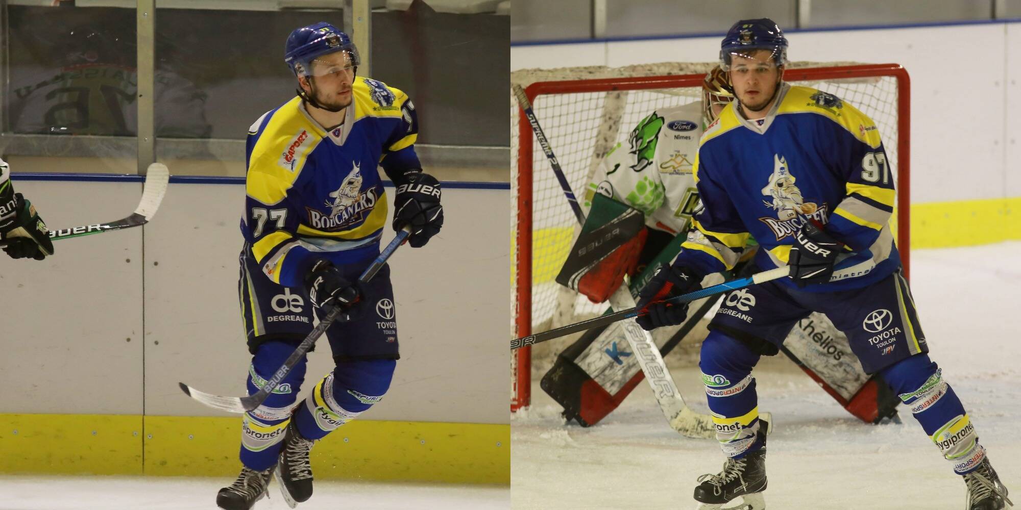 Hockey sur glace: les frères Brodeur ont pris la suite de la légende du club à Toulon