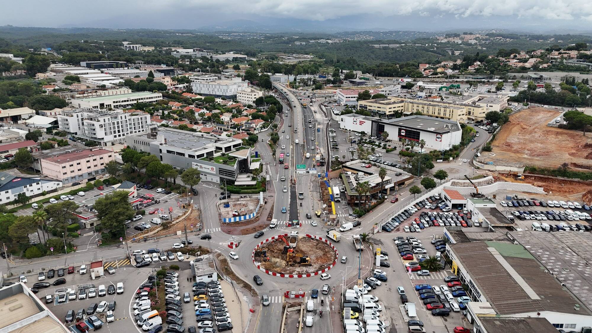 Où en est le chantier du dernier tronçon du bus-tram à Antibes? On fait le point