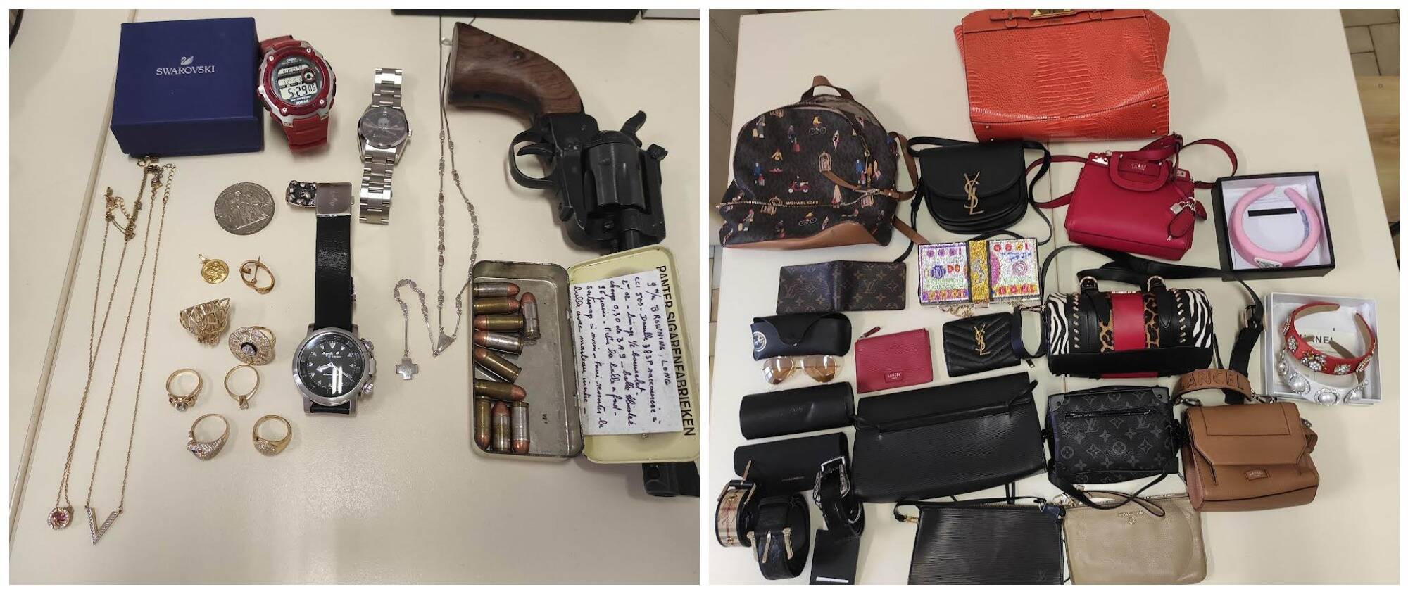 Sacs de luxe, bijoux... Après une série de cambriolages à Nice, la police recherche les propriétaires des objets volés