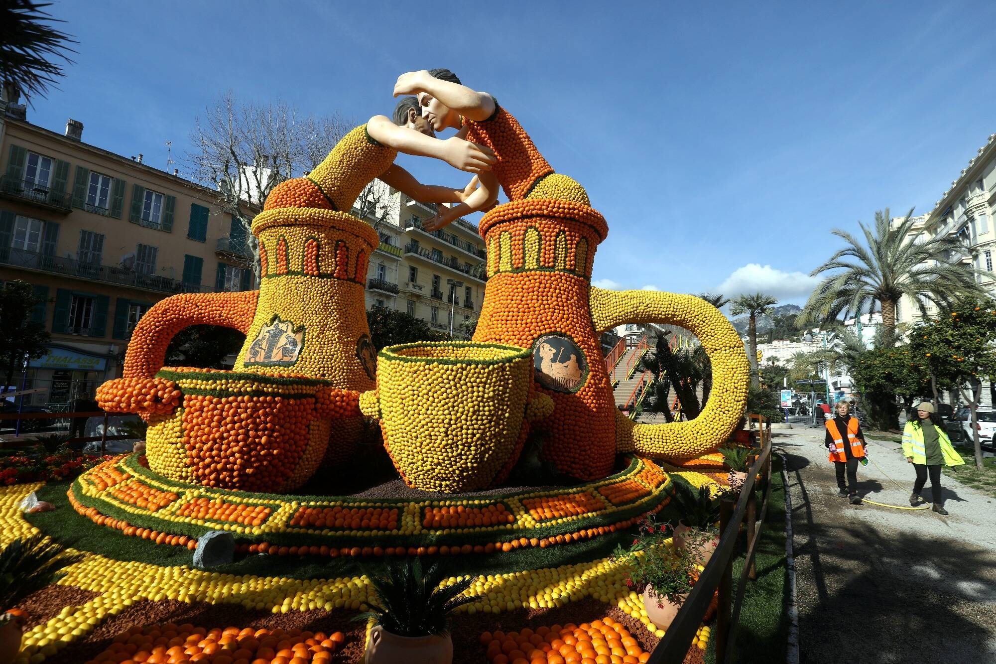 Ces 5 détails qui se cachent dans les chars et motifs de la 90e Fête du citron à Menton