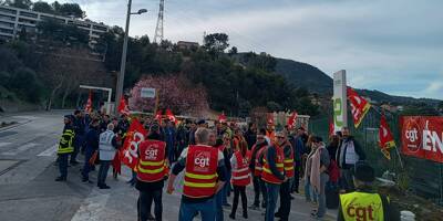 Retraites: des grévistes d'Enedis coupent une ligne électrique reliant les Alpes-Maritimes à l'Italie