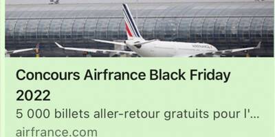 Attention à cette arnaque aux faux billets Air France qui circule en ce moment sur WhatsApp
