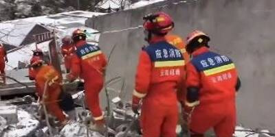 47 personnes ensevelies en Chine après un tremblement de terre, plus de 200 sauveteurs mobilisés