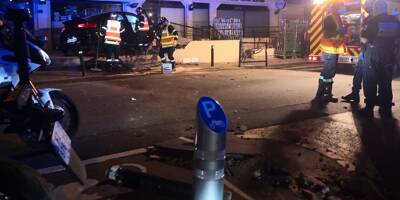 Une voiture s'encastre sur la terrasse d'une supérette à Cannes, deux jeunes femmes blessées