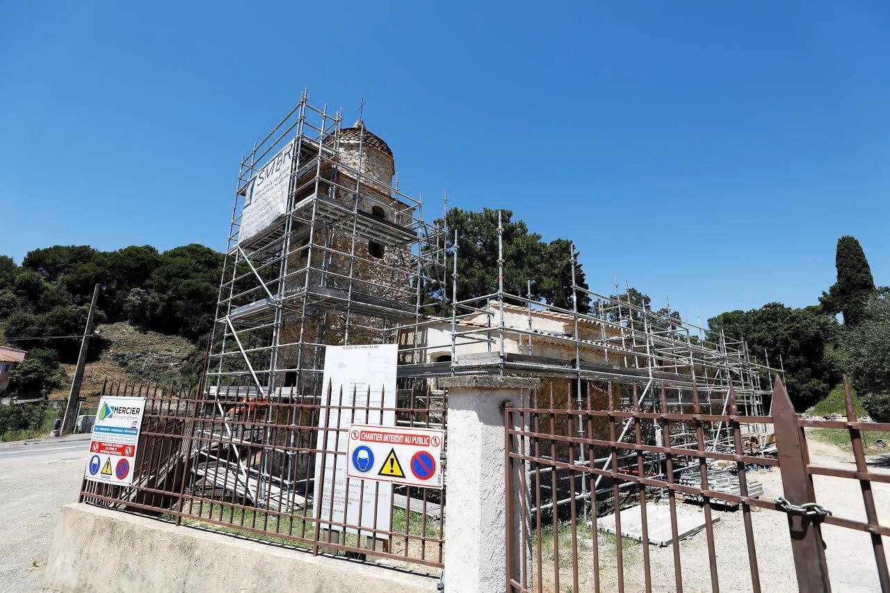 La Ville d'Antibes donne 25.000 euros supplémentaires pour que cette chapelle privée soit rénovée