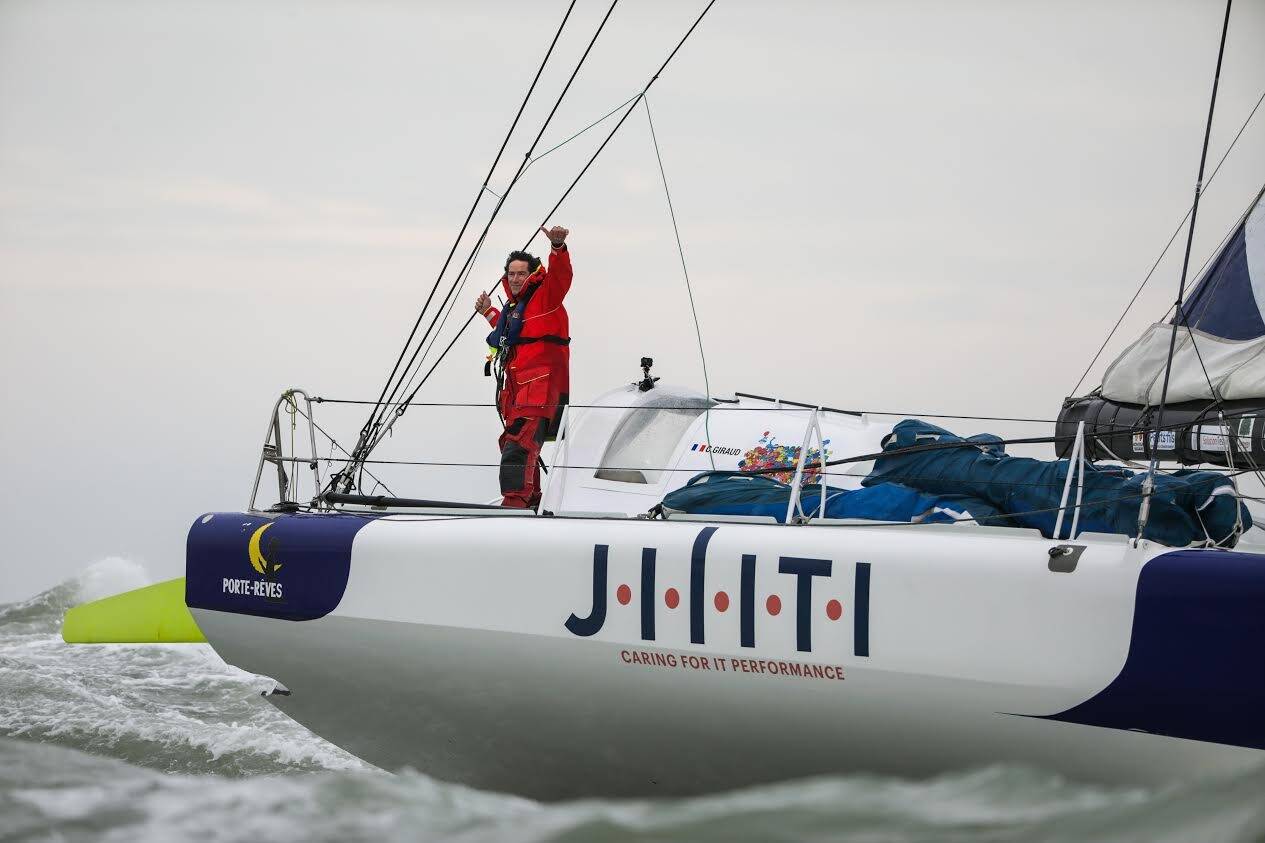 Les premiers mots du Toulonnais Clément Giraud, qui vient de boucler le Vendée Globe en moins de 100 jours