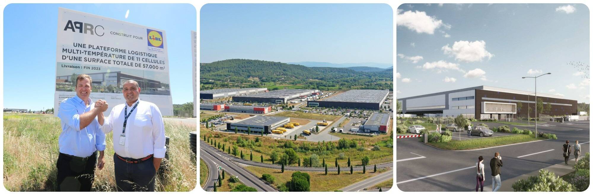 Aux Arcs-sur-Argens, le Parc d'activité des Bréguières resigne avec Lidl