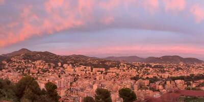 Vos images du splendide coucher de soleil observé samedi soir à Nice