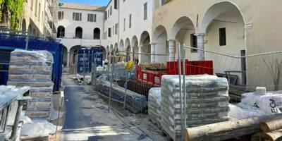 Risque d'effondrement près du chantier du Couvent de la Visitation dans le Vieux-Nice: deux immeubles évacués préventivement