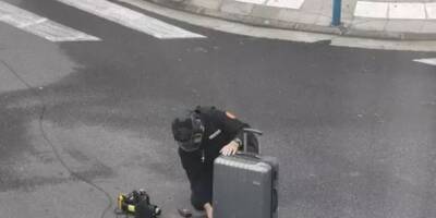 Bagage suspect retrouvé dans le centre-ville de Nice: il s'agissait d'une fausse alerte