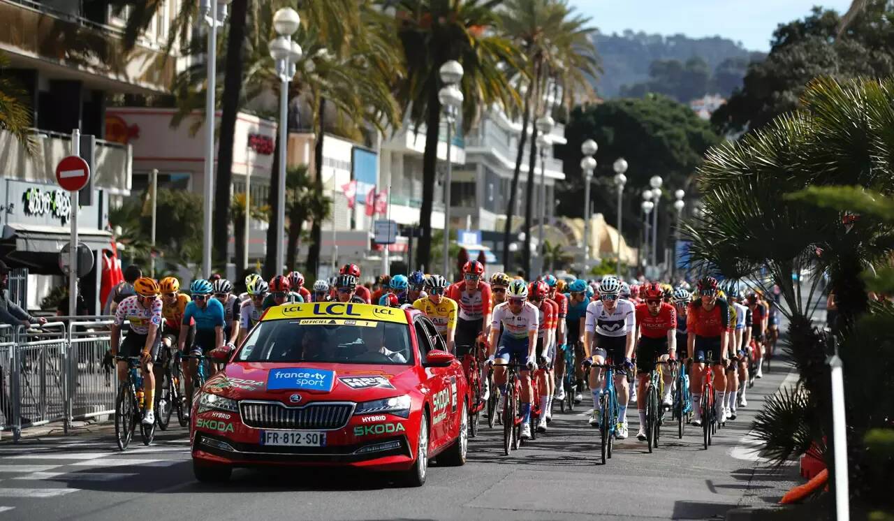Paris-Nice: l'étape-reine entre Nice et Auron menacée par la neige et des températures glaciales, une décision prise ce jeudi?