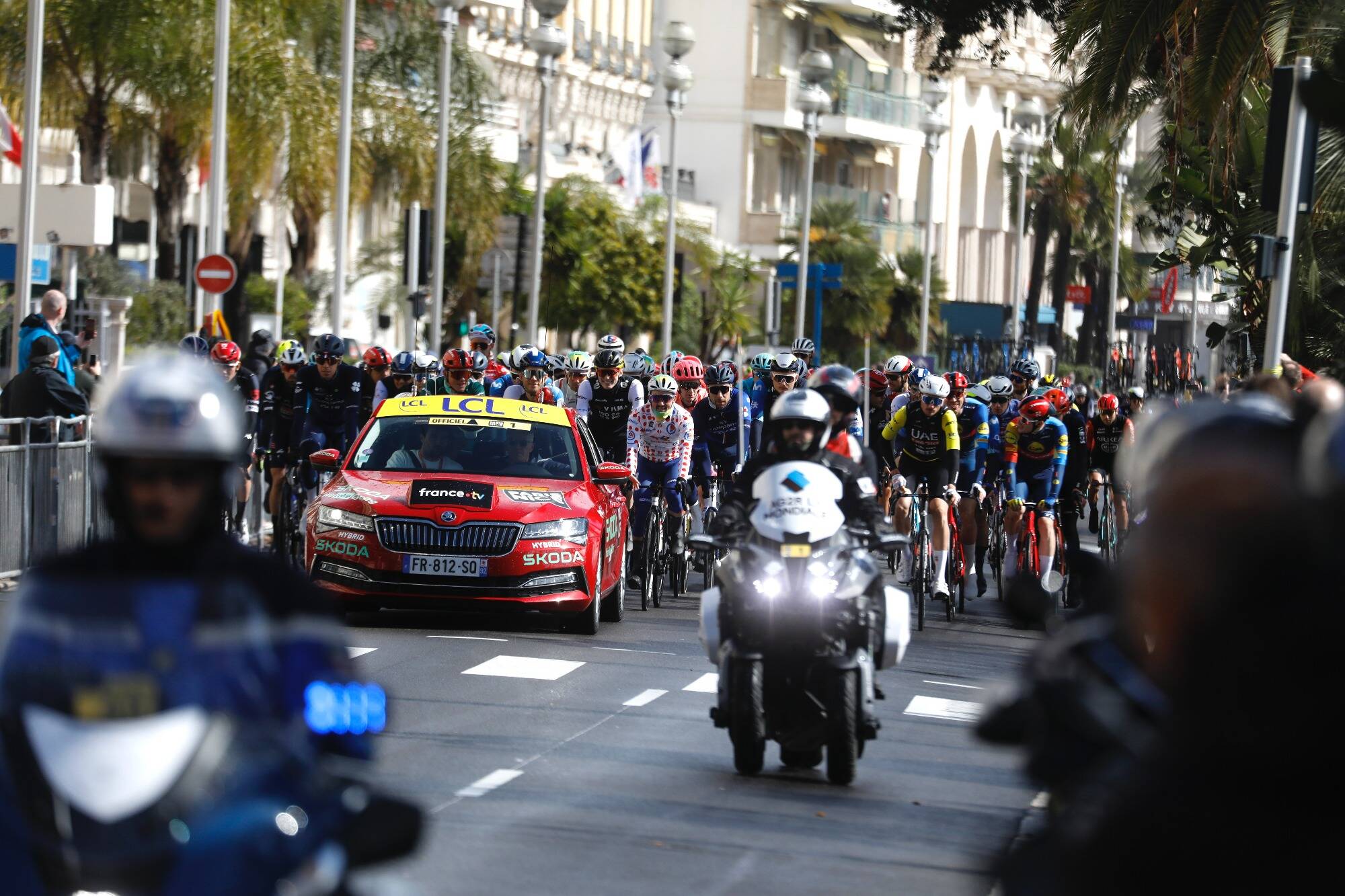 SportsParis-Nice: la huitième et dernière étape est partie ce dimanche midi de Nice, ils sont encore nombreux à viser la victoire finale