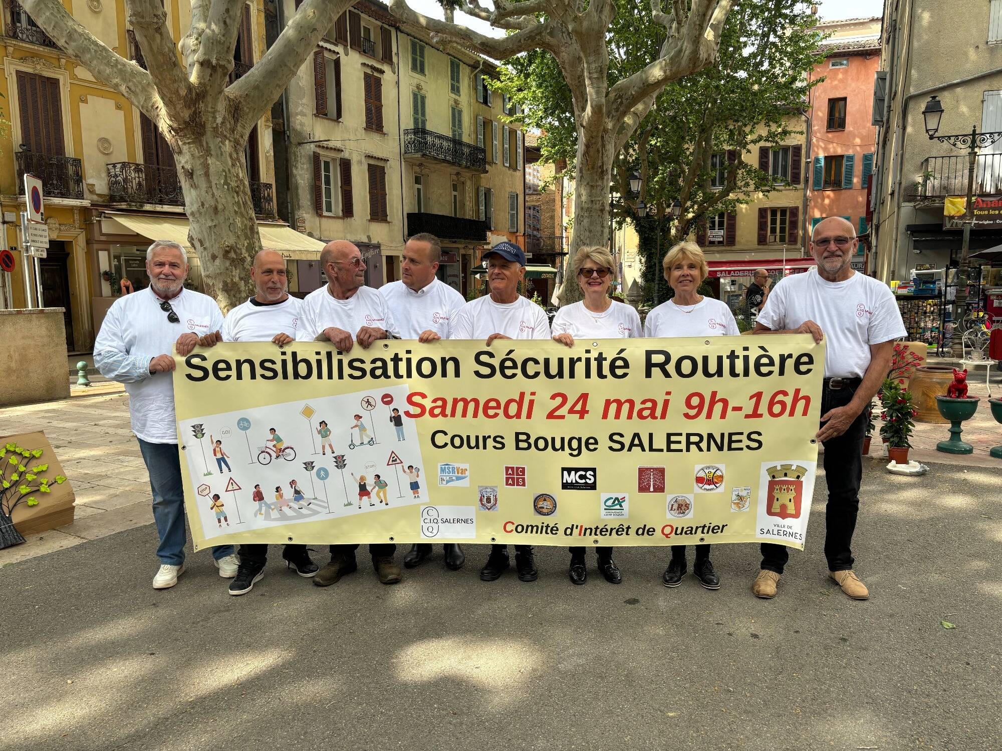 A Salernes, le Comité d’intérêt de quartier veut sensibiliser le public à la sécurité routière