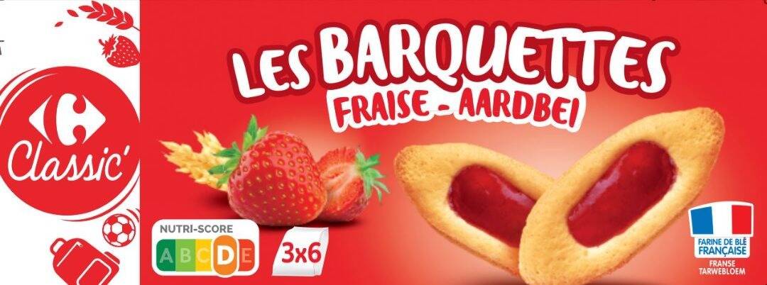 Des biscuits à la fraise, susceptibles de contenir du verre et du plastique, rappelés dans toute la France