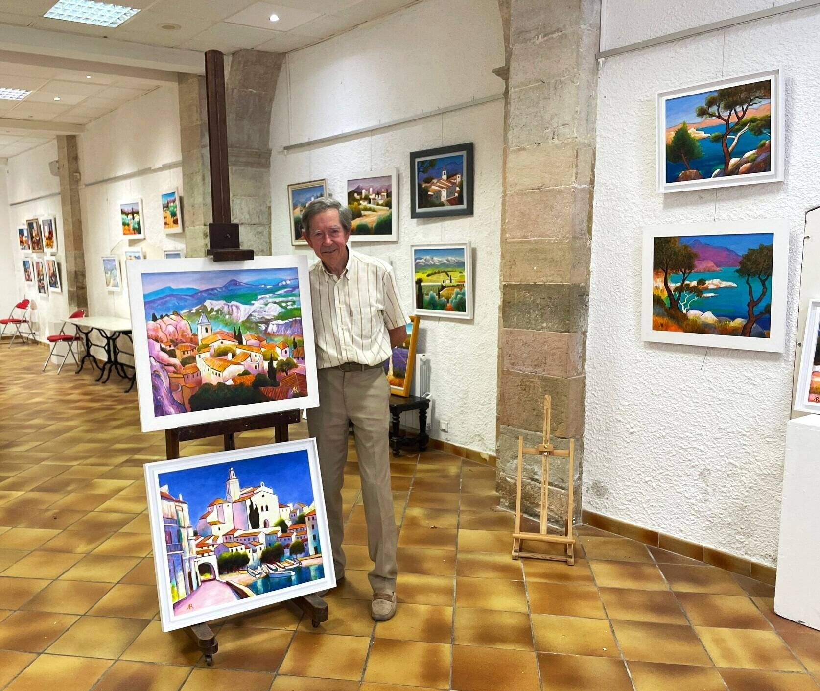 "J'ai découvert le secret des Flamands": Alain Reboux expose ses paysages lumineux à la salle du Couvent