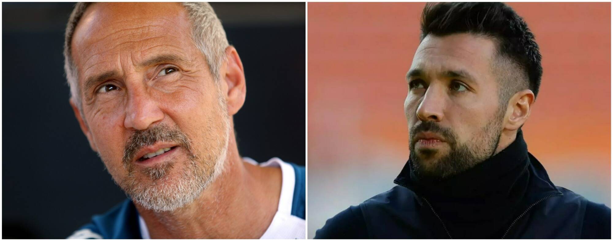 Leur parcours, leur philosophie, leur management... Portraits croisés des coachs Adi Hütter (AS Monaco) et Francesco Farioli (OGC Nice)