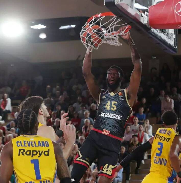 Basket: ce qu'il faut savoir avant le match AS Monaco-Nanterre pour la 24e journée de Betclic Elite