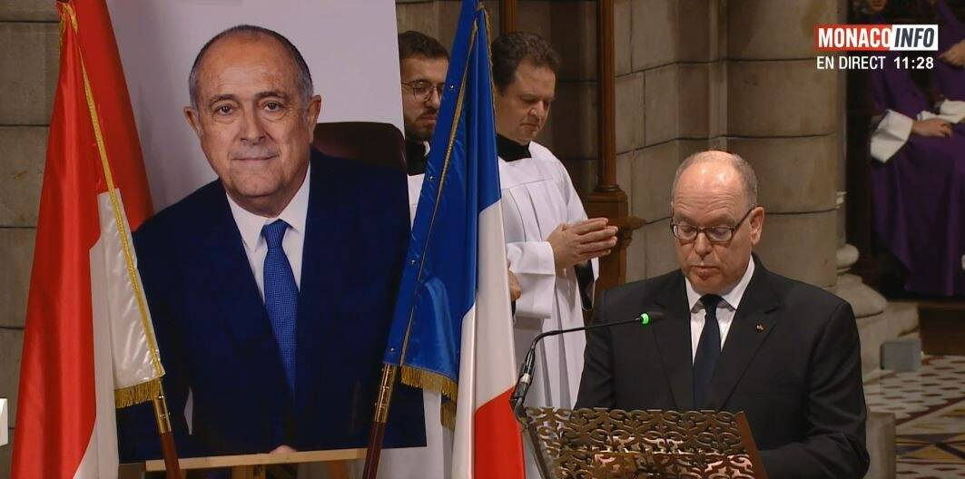 "Il a relevé les nombreux défis qui se sont présentés à lui en quelques mois": le prince Albert II rend hommage à l'engagement de Didier Guillaume pour Monaco