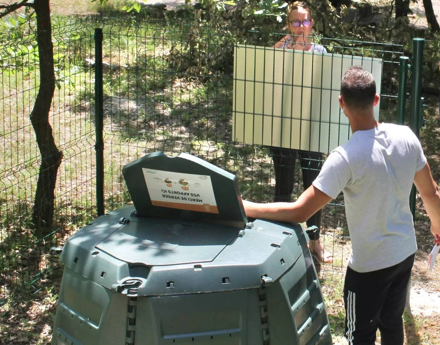 Maintenance, nouvelles pratiques, ouverture prochaine... Il y a du mouvement sur les sites de compostage à Valbonne