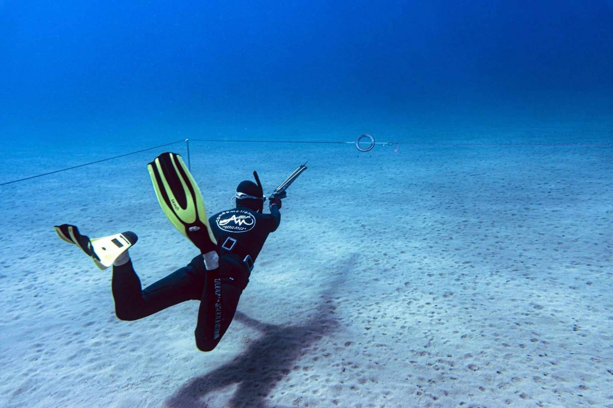 Alerte nouveau loisir dans la métropole de Toulon: plongez et tirez avec l'apnéiste Franck Houbloup