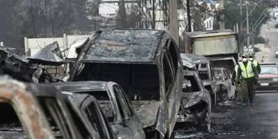 Les images des terribles incendies qui ont déjà fait au moins 112 victimes au Chili