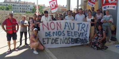 Élections législatives: à Toulon, professeurs et parents exigent le retrait de la réforme du choc des savoirs