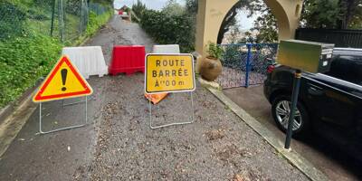 Trois routes encore fermées à cause des intempéries dans l'arrière-pays grassois