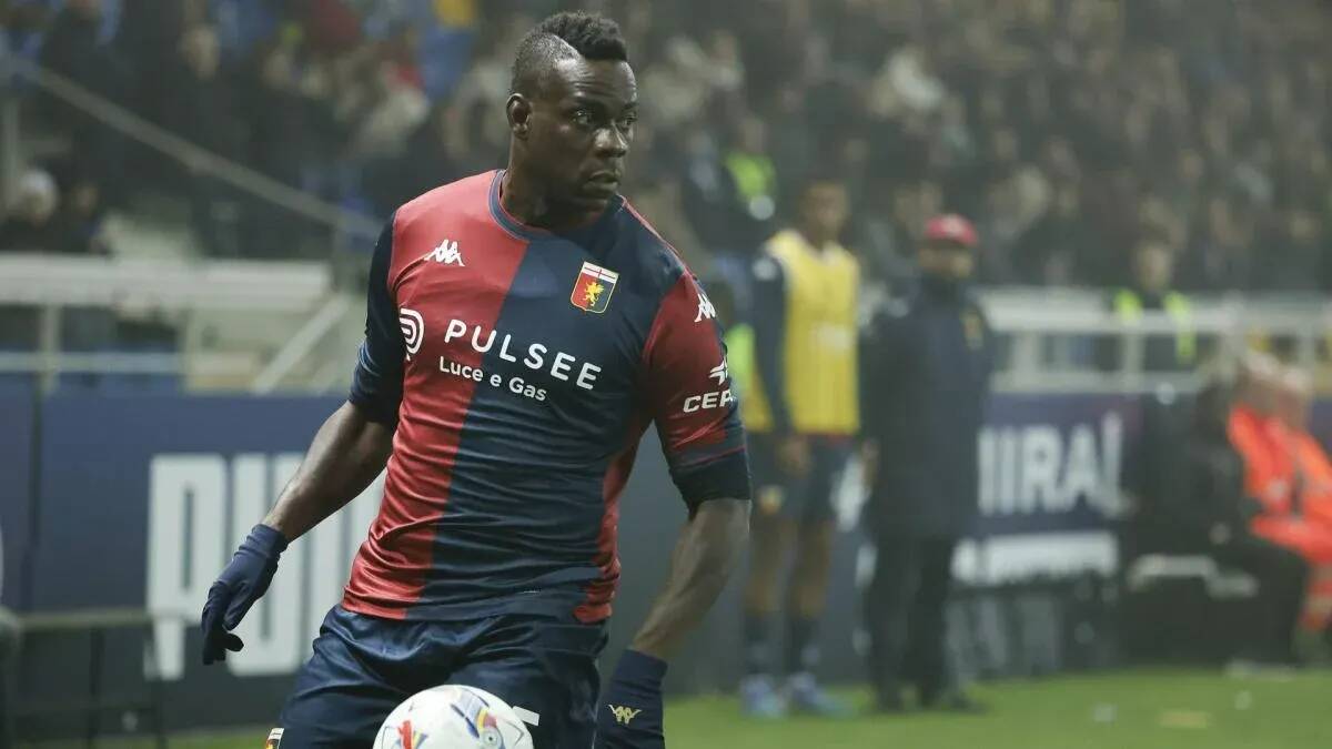 Le Genoa ne compte déjà plus sur Mario Balotelli, la déroute continue pour l'ex joueur de l'OGC Nice