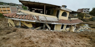 En Equateur, 7 morts et 62 disparus dans un immense glissement de terrain