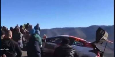Rallye de Monte-Carlo: Evans revient sur la route grâce aux spectateurs