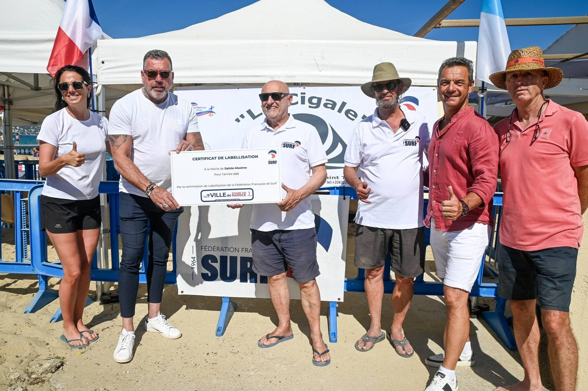 Elle est la 2e de France et la première en Méditerranée, cette ville du Var décroche le label de stand up paddle