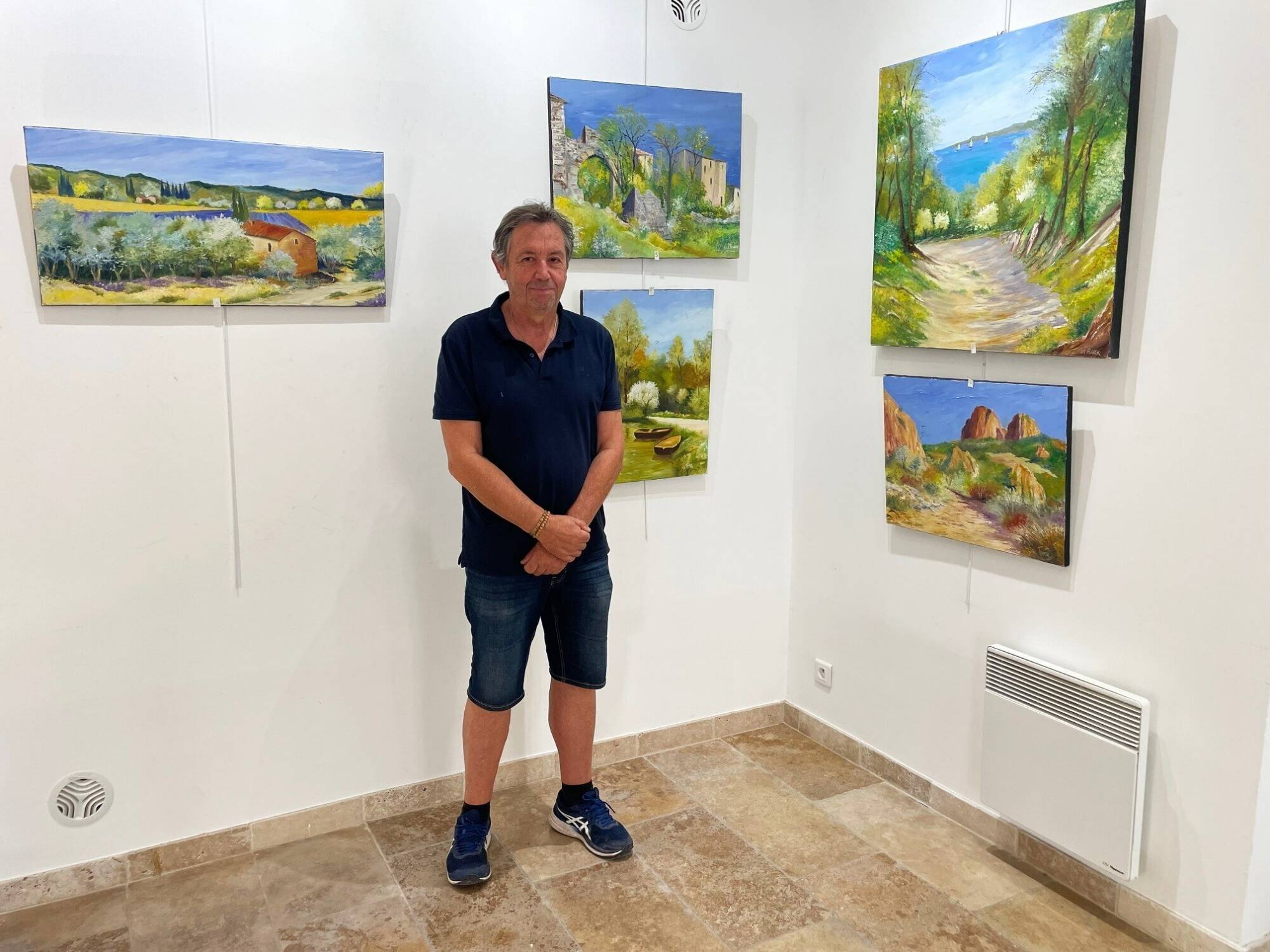 À Tourrettes, venez découvrir les paysages provençaux inspirés de la nature de Jean-Marie Ferrer