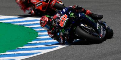 MotoGP: le Niçois Quartararo chute aux Pays-Bas dès le 5e tour