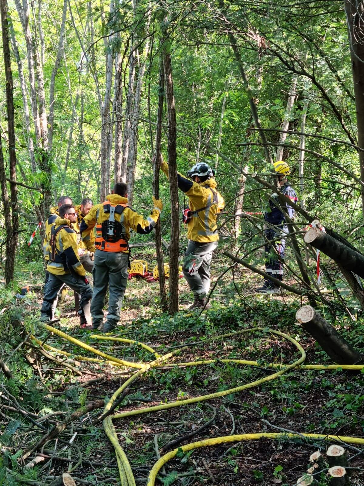 "Laissés-pour-compte", les forestiers-sapeurs de Force 06 se battent aux côtés des pompiers mais n'ont pas le même statut... ils veulent que ça change