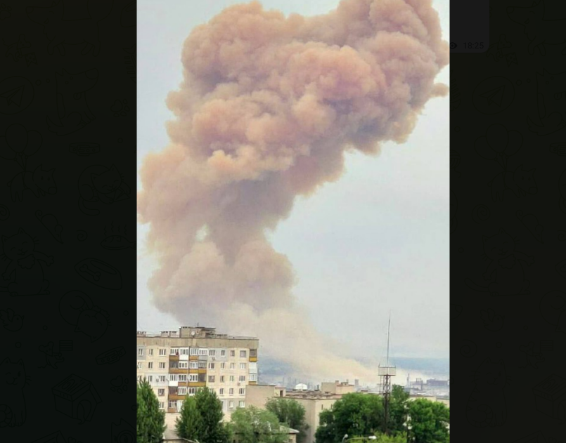 Guerre en Ukraine: une frappe russe touche un réservoir d'acide nitrique à Severodonetsk