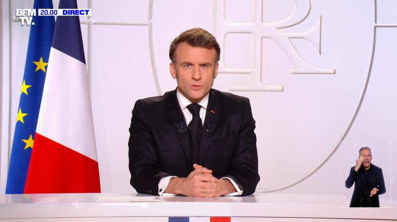"La menace russe est là", renforcement de nos armées "sans augmenter les impôts"... ce qu'il faut retenir de l'allocution d'Emmanuel Macron