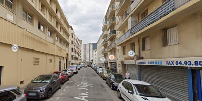 Important feu d'appartement à Nice, les sapeurs-pompiers sur place