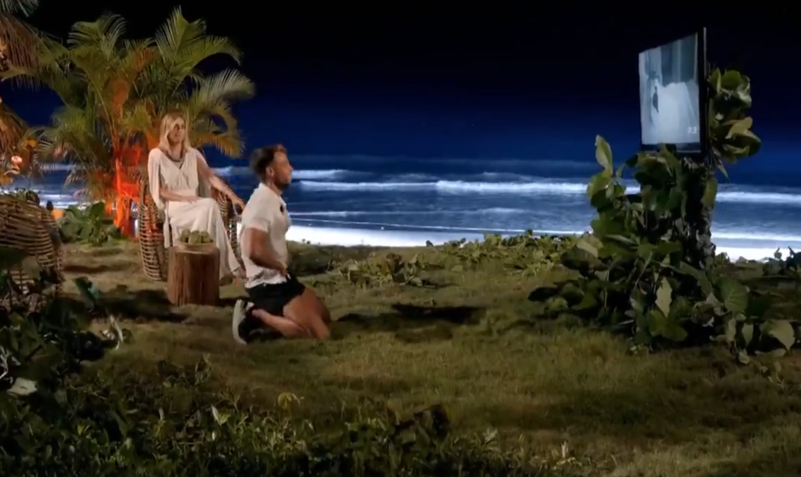 "Montoya! Montoya!": la séquence folle de l'Île de tentation version espagnole où un candidat découvre en direct que sa copine le trompe