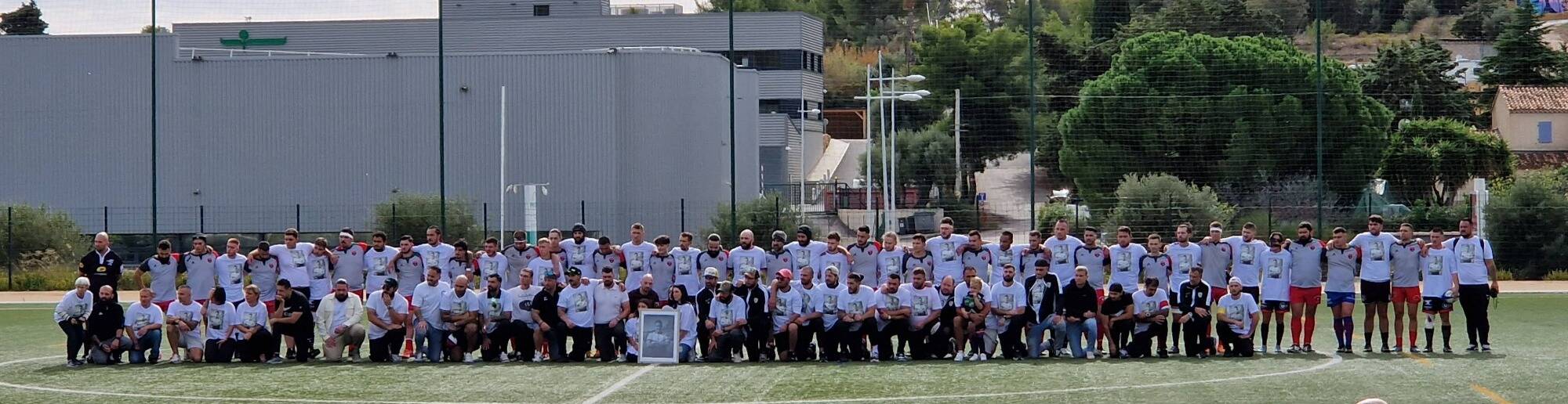À Ollioules, les rugbymen ont rendu hommage à leur ami Florian décédé dans un accident de la route