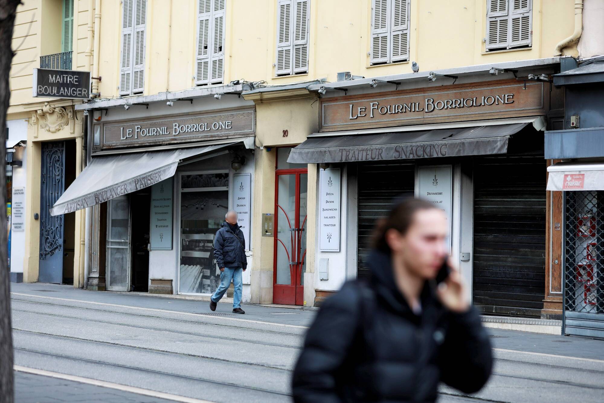 Un mois après l'incendie de la boulangerie, les travaux vont pouvoir commencer au Fournil Borriglione à Nice