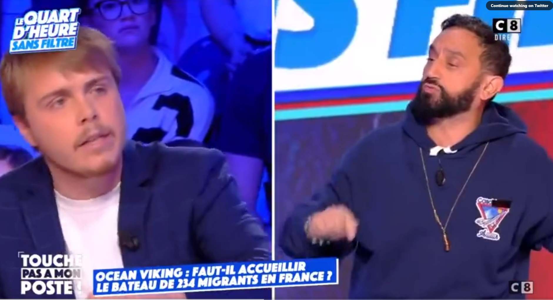 Député Louis Boyard insulté dans TPMP: la riposte de Cyril Hanouna ce lundi soir dans son émission