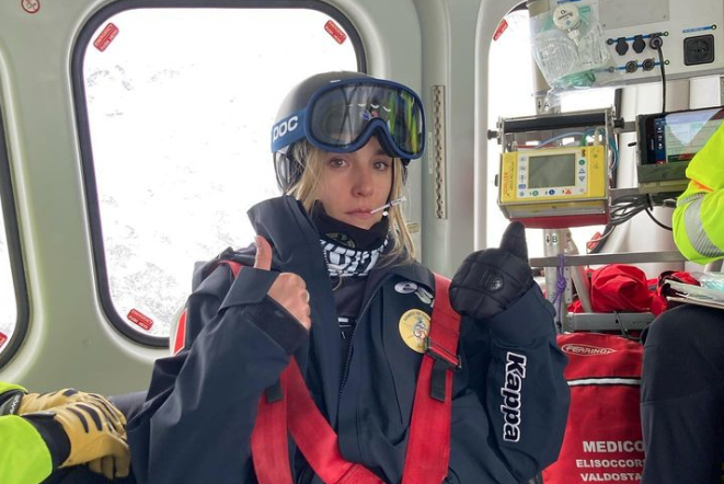 Fin de saison pour la snowboardeuse d'Isola 2000, Julia Pereira, blessée à un genou