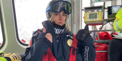 Fin de saison pour la snowboardeuse d'Isola 2000, Julia Pereira, blessée à un genou