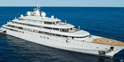 C'est l'un des plus gros yachts du monde... Le Golden Odyssey aperçu au large de la Côte d'Azur