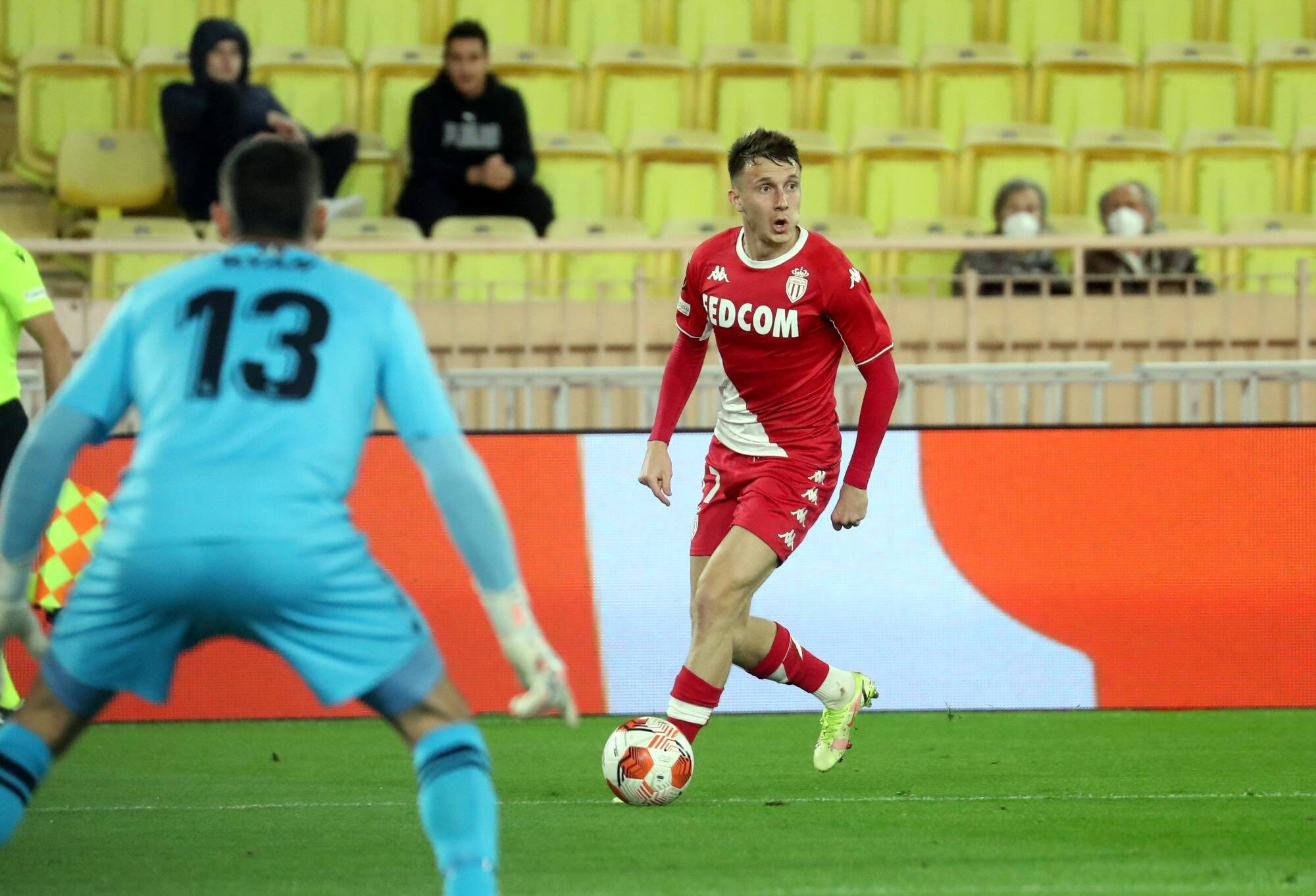 Golovin et Badiashile de retour dans le groupe de l'AS Monaco pour aller à Marseille dimanche soir