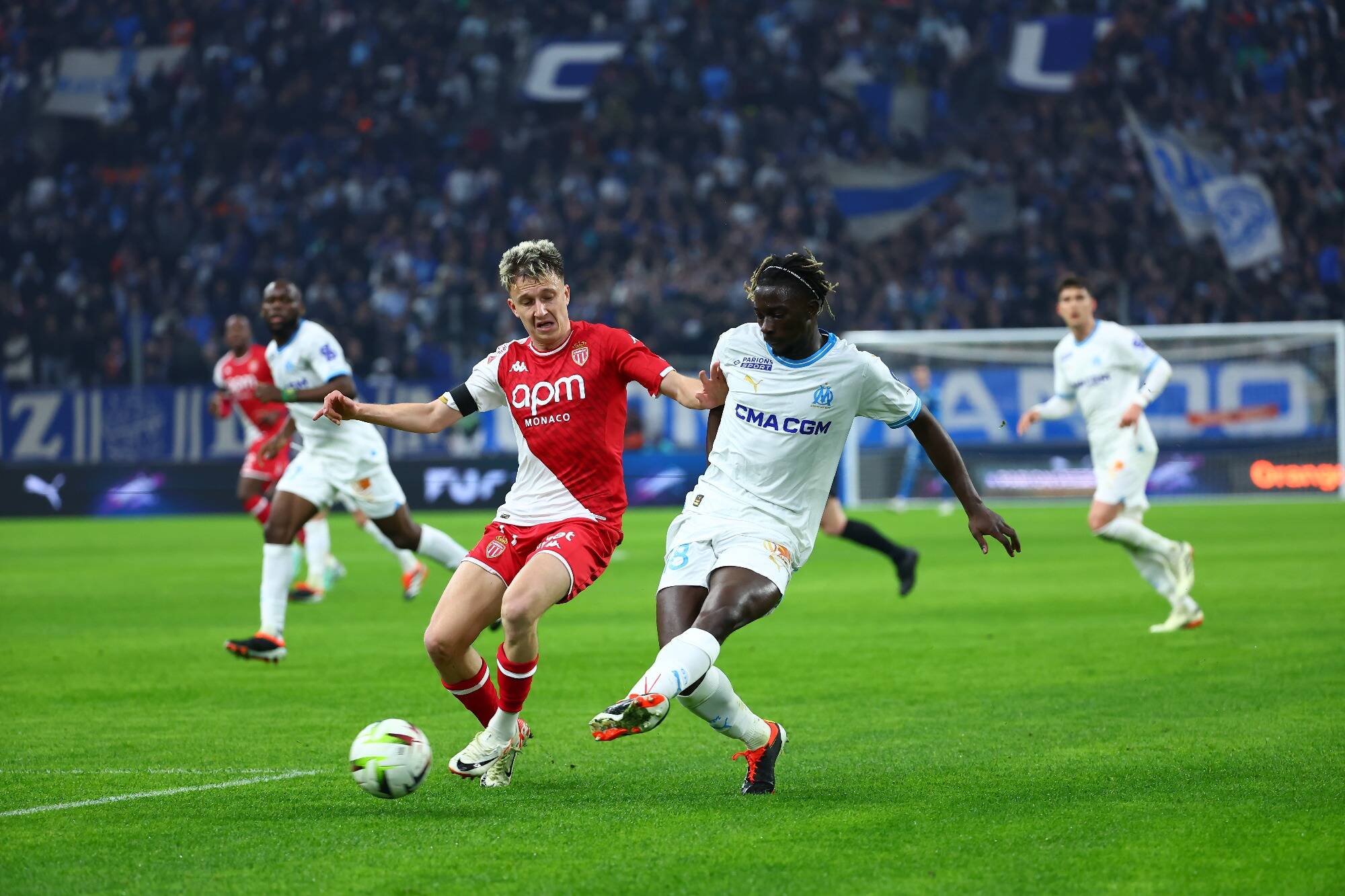 Ligue 1: découvrez les notes des joueurs de l'AS Monaco après le match nul face à Marseille